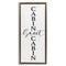 Stupell Industries Sweet Cabin Vertical Words Floating Frame, design by Lux + Me Designs